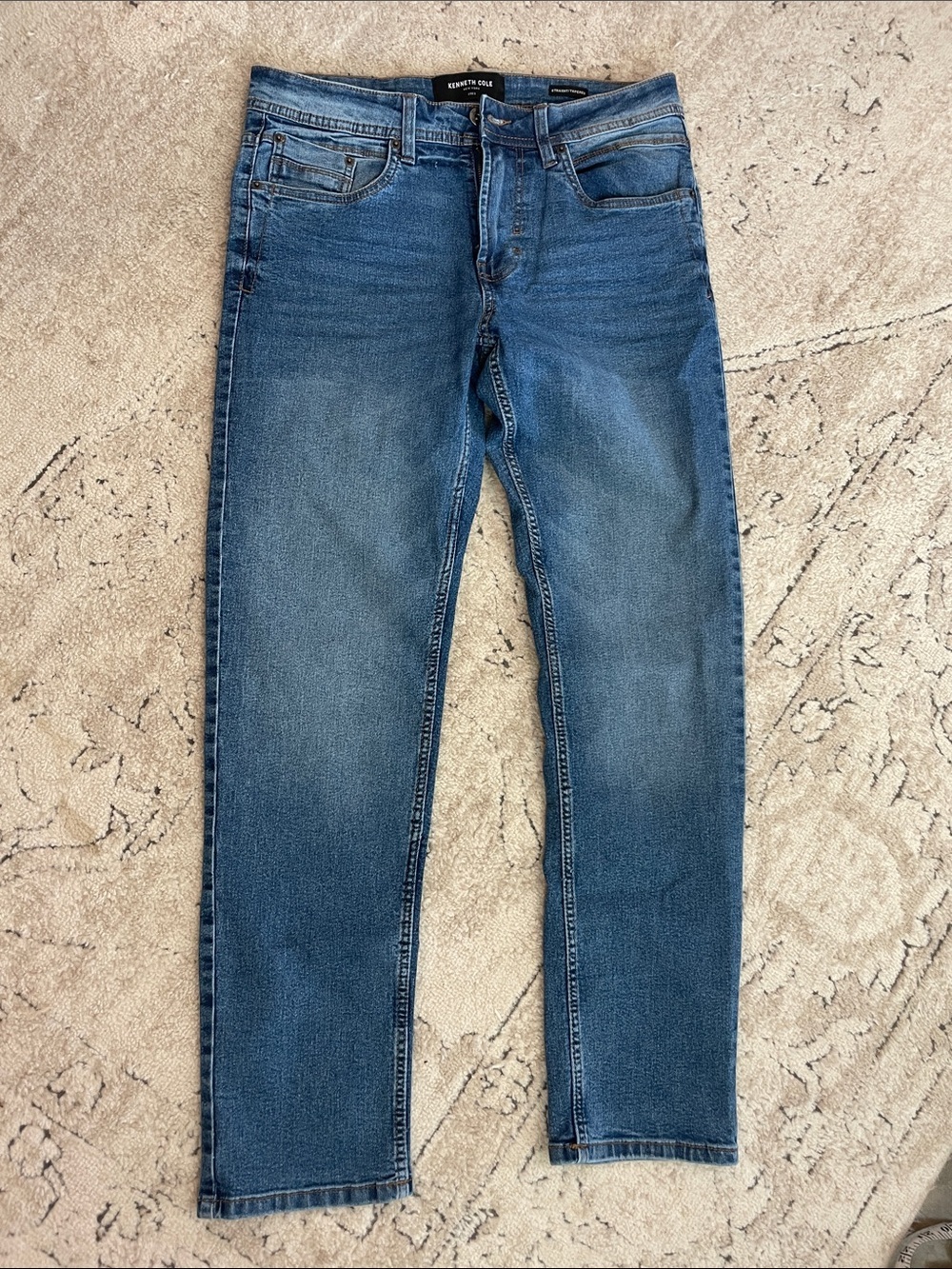 Kenneth Cole New York Slim Men’s Jeans in Blue Wash